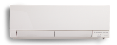 ductless wall cooling and heating unit by mitsubishi