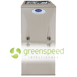 Carrier Infinity gas furnace with greenspeed