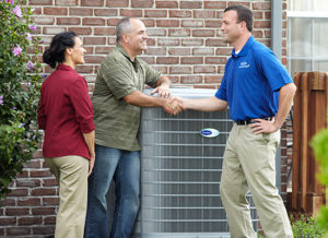 carrier air conditioning installation