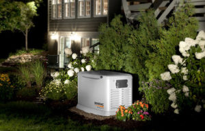 Princeton home powered by a generac backup generator