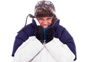 image of a person who needs emergency heater repair services Newton NJ