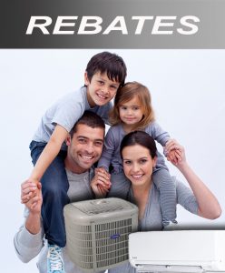 High Efficiency Air Conditioning Rebates for ductless and central ac