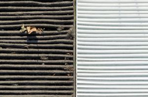 HVAC air filter and indoor air quality