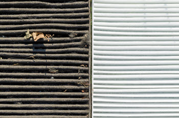 HVAC air filter and indoor air quality