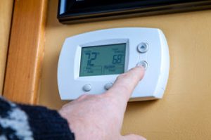 lowering thermostat for energy efficiency