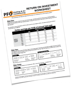 heating roi worksheet