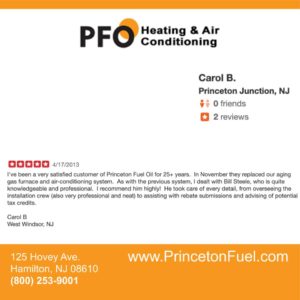 Heating Oil Delivery Hamilton NJ