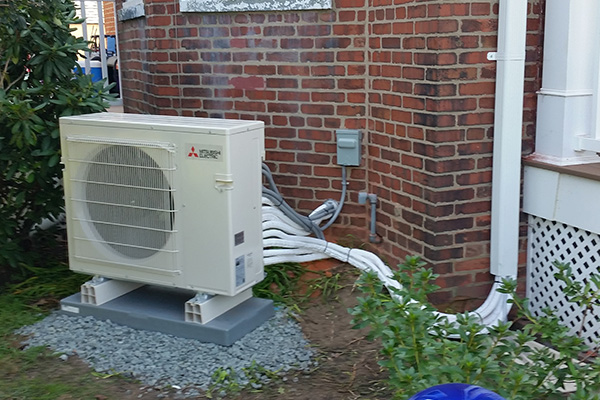 ductless mini-split air conditioning installation