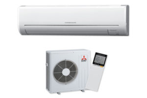 image of a mitsubishi heating and cooling system