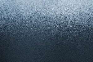 image of condensation on window