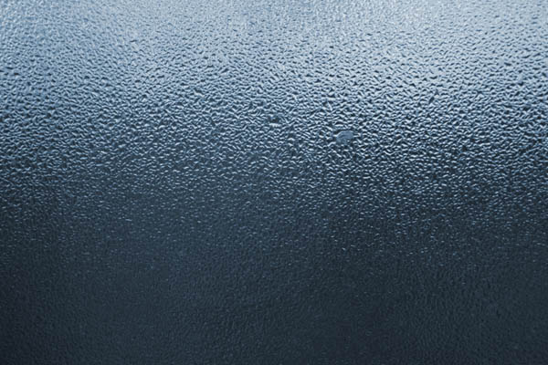 image of condensation on window