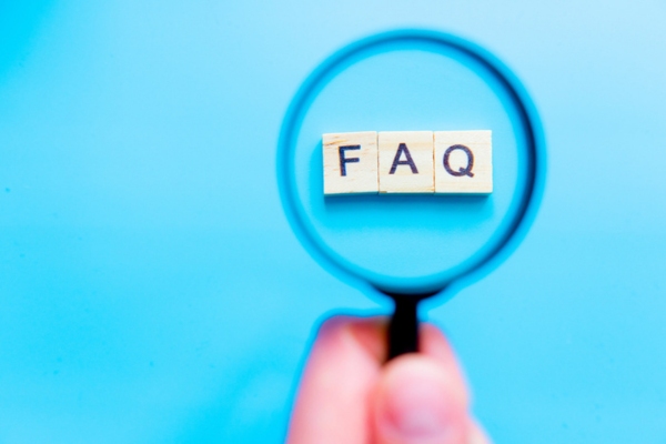 FAQ highlighted using magnifying glass depicting Furnace Repair Tips questions