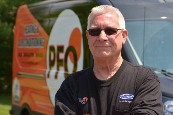 PFO Heating & Air Conditioning HVAC technician