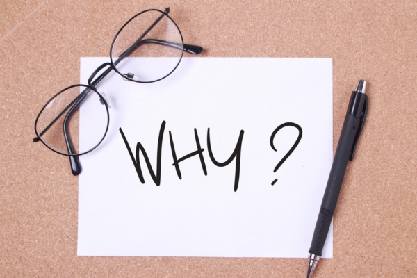 WHY written on a paper depicting reasons furnace leaks water