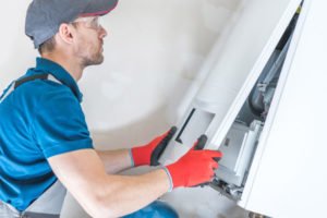 image of a furnace repair