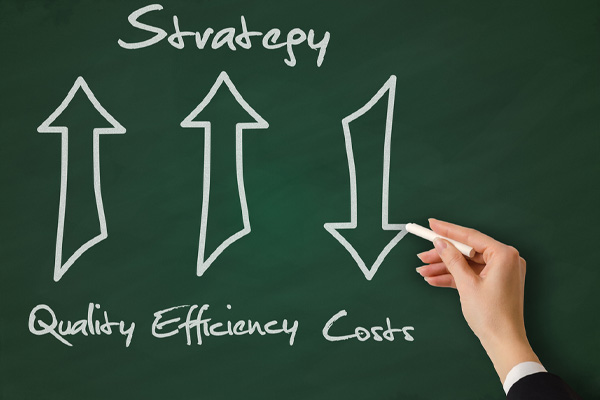 image of cost vs efficiency depicting air conditioner replacement