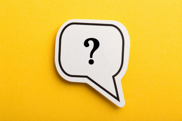 question mark on a speech bubble depicting HVAC Airflow FAQs
