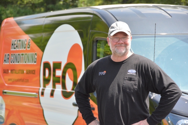 PFO Heating & Air Conditioning professional maintenance staff