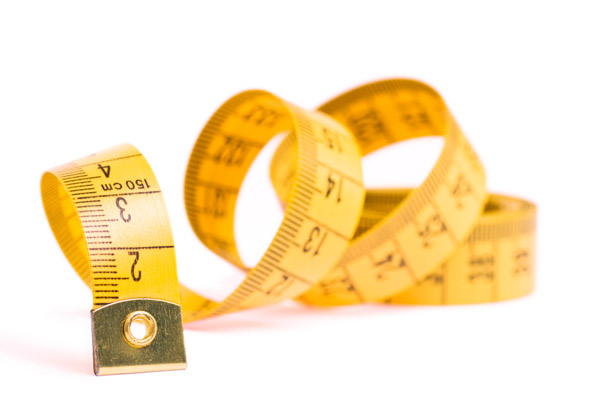 image of tape measure depicting furnace size and hvac installation