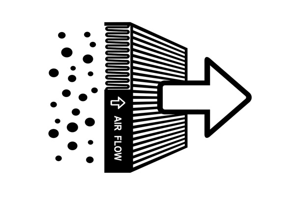 hvac air filter airflow