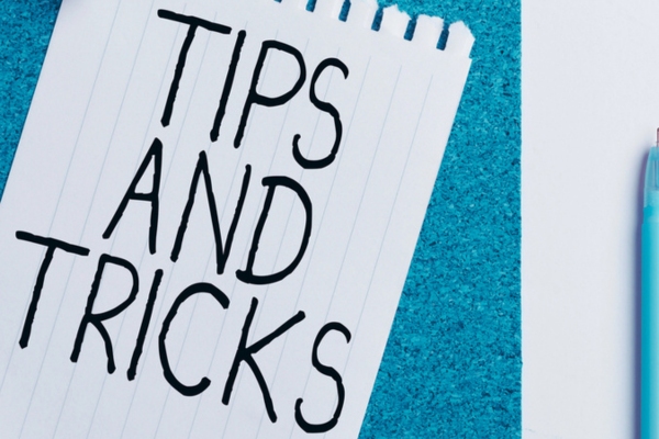 Text sign showing Tips And Tricks