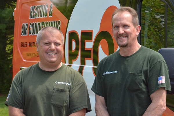 HVAC techs from PFO Heating & Air Conditioner