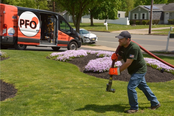 PFO Heating & Air Conditioning oil delivery driver