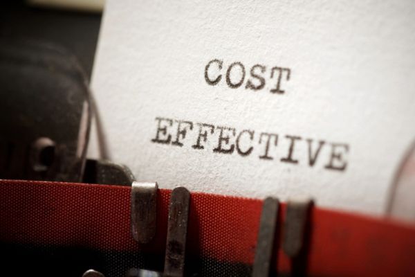 COST EFFECTIVE typewritten on a paper depicting Heating Oil